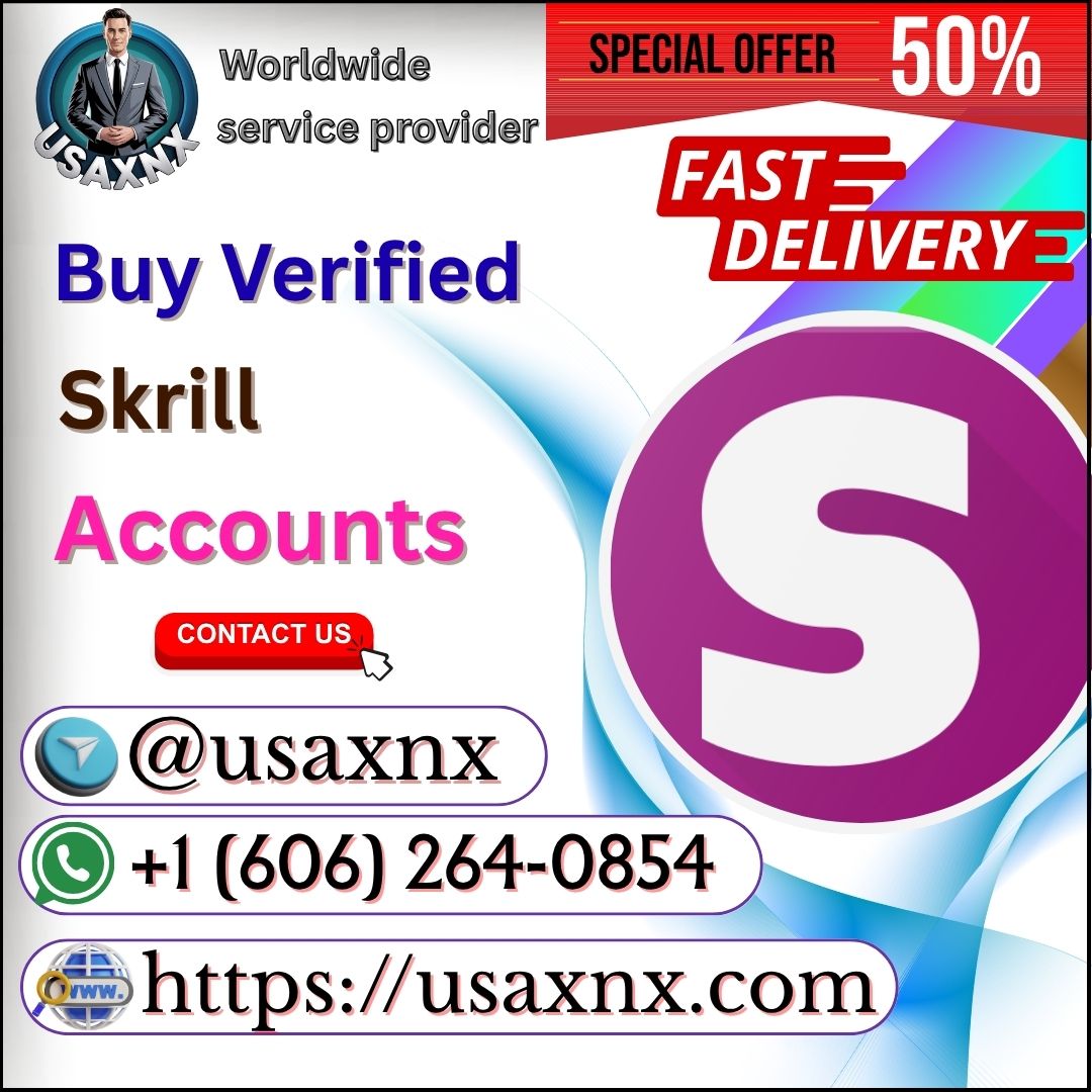 Buy Verified Skrill Accounts