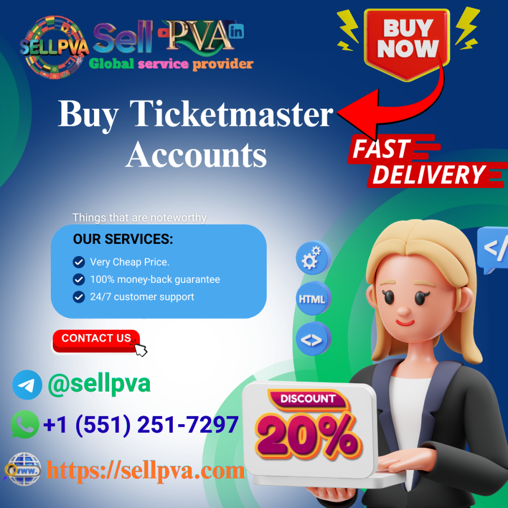 Buy Ticketmaster Accounts